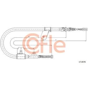 Handbremsseil für NISSAN von COFLE