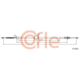 Handbremsseil für NISSAN von COFLE