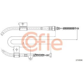 Handbremsseil für NISSAN von COFLE