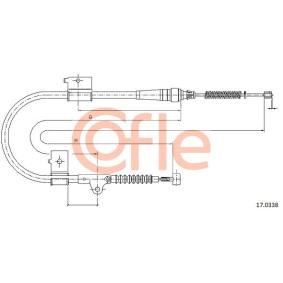 Handbremsseil für NISSAN von COFLE