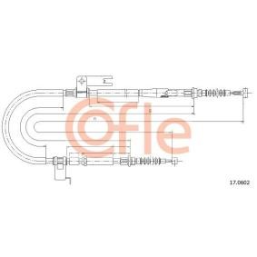 Handbremsseil für MAZDA von COFLE