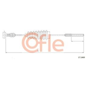 Handbremsseil für TOYOTA von COFLE