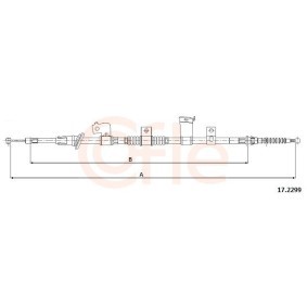 Handbremsseil 92.17.2299