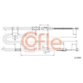 Handbremsseil für HYUNDAI von COFLE