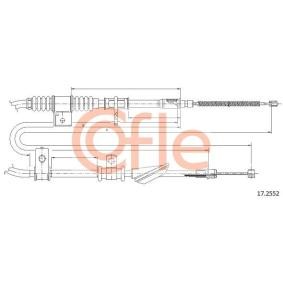 Handbremsseil für HYUNDAI von COFLE