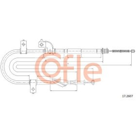 Handbremsseil für SUBARU von COFLE