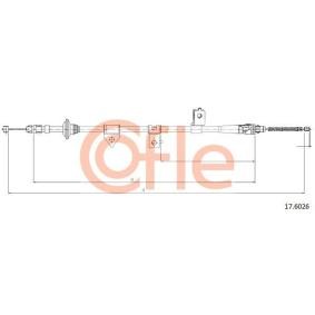 Handbremsseil 92.17.6026