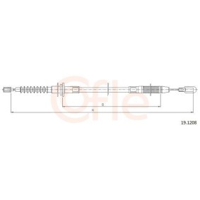 Compre Cabo de aço, accionamento da embraiagem da COFLE 92.19.1208 a um preço baixo por 16,75 €