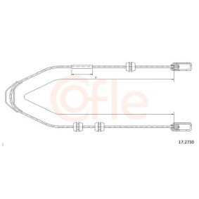 Tachowelle für ALFA ROMEO von COFLE