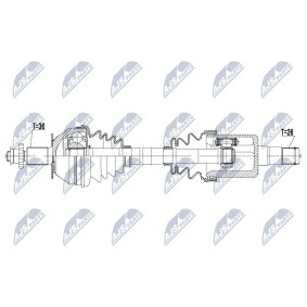 Acquista Semiasse da NTY NPW-VW-125 a buon mercato per soli 167,10 €
