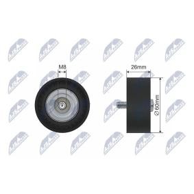 Acquista Galoppino / guidacinghia, cinghia poly-v da NTY online per Range Rover Evoque (L538) a prezzi moderati