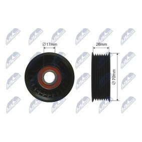 Comprar Brazo tensor, correa poli V de NTY RNK-VW-017 a bajo precio de 18,15 €
