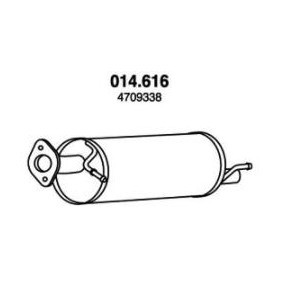 Endschalldämpfer von PEDOL für Agila Mk II (B) (H08) günstig online kaufen