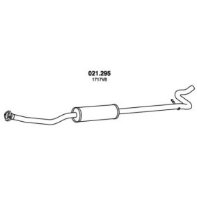 Acquista Marmitta centrale da PEDOL 021.295 a buon mercato per soli 64,15 €
