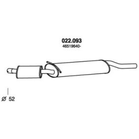 Acquista Marmitta centrale da PEDOL 022.093 a buon mercato per soli 112,48 €