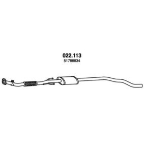 Acquista Marmitta centrale da PEDOL 022.113 a buon mercato per soli 86,05 €