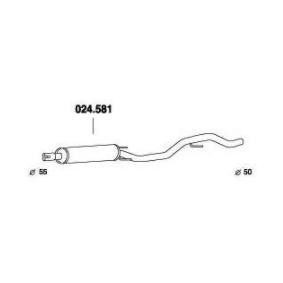 Acquista Marmitta centrale da PEDOL 024.581 a buon mercato per soli 78,37 €