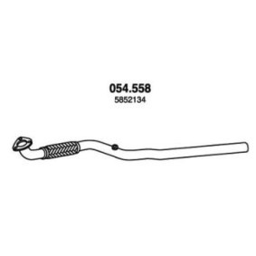 Abgasrohr 054.558