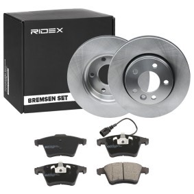 Comprar Kit de discos de freno y pastillas de RIDEX 3405B1528 a bajo precio de 103,47 €