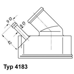 Achetez des Thermostat d'eau WAHLER 4183.92D à prix pour 30,04 €