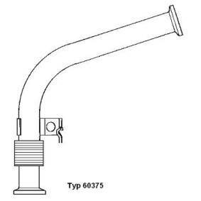 Comprar Tubería, válvula recirculación gases de WAHLER 60375D a bajo precio de 41,24 €