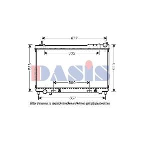 Acquista Radiatore motore da AKS DASIS 070145N a buon mercato per soli 115,23 €