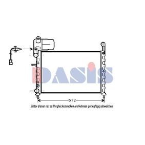 Achetez des Radiateur du moteur AKS DASIS 080630N à prix pour 68,62 €