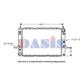 Achetez des Radiateur de chez AKS DASIS en ligne pour Scorpio Mk1 Break (GGE) à prix modérés