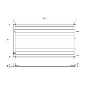 Klimakondensator 822606 von VALEO günstig für 134,07 € online kaufen