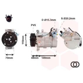 Compre Compressor, ar condicionado da VAN WEZEL 0201K702 a um preço baixo por 466,55 €