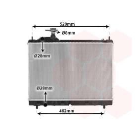 Achetez des Radiateur du moteur VAN WEZEL 52012712 à prix pour 100,32 €