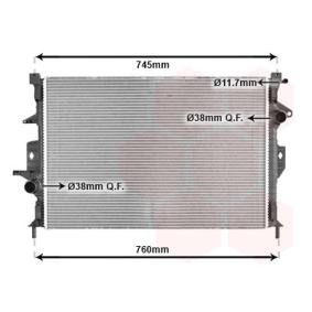 Kjøp Radiator, motorkjøling av VAN WEZEL 59002193 til den lave prisen 3103,76 NOK