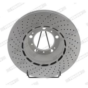 Bremsscheibe für PORSCHE von FERODO
