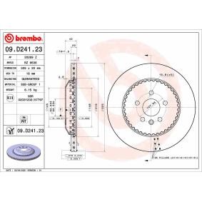 Compre Discos de travão de BREMBO online para Range Rover Evoque (L551) a preços moderados