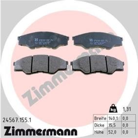 Bremsbeläge von ZIMMERMANN