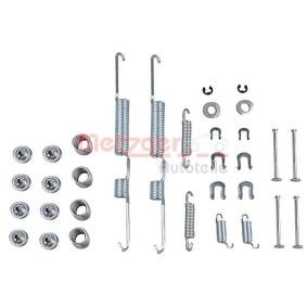 Comprar Juego de accesorios, zapatas de freno de METZGER 105-0698 a bajo precio de 36,49 €