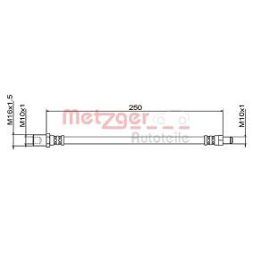 Bremsschlauch von METZGER für Daily Line Bus günstig online kaufen