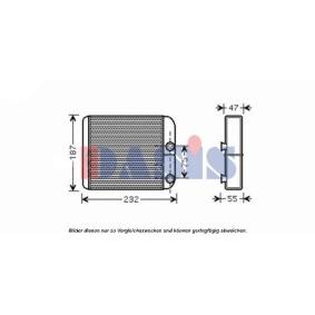 Acquista Scambiatore calore per riscaldamento abitacolo da AKS DASIS 149001N a buon mercato per soli 123,13 €