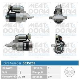 Köp Startmotor av MEAT & DORIA 5035263 till det låga priset 1425,85 kr