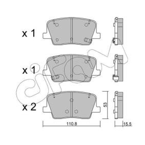 Bremsbeläge 822-1232-0 von CIFAM günstig für 42,99 € online kaufen
