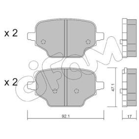 Bremsbeläge 822-1245-0 von CIFAM günstig für 78,29 € online kaufen