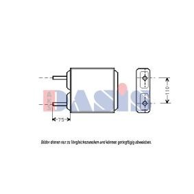 Compre Radiador de calefacción de AKS DASIS online para Corsa A CC (S83) a precios moderados