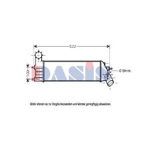 Köp Intercooler av AKS DASIS 167002N till det låga priset 883,93 kr