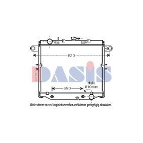 Achetez des Radiateur du moteur AKS DASIS 210118N à prix pour 205,50 €