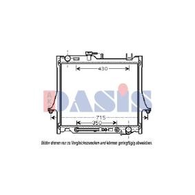 Acquista Radiatore motore da AKS DASIS 230004N a buon mercato per soli 116,16 €