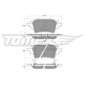 Compre Pastilhas de travão de TOMEX brakes online para 2 Hatchback (XP210) a preços moderados