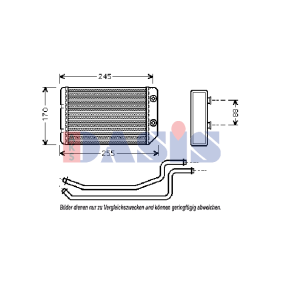 Köp Intercooler av AKS DASIS 307004N till det låga priset 1703,37 kr