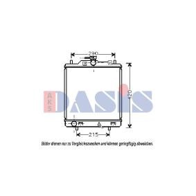 Acquista Radiatore motore da AKS DASIS 320024N a buon mercato per soli 43,30 €