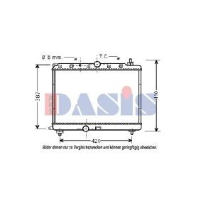 Acquista Radiatore motore da AKS DASIS 370005N a buon mercato per soli 98,54 €