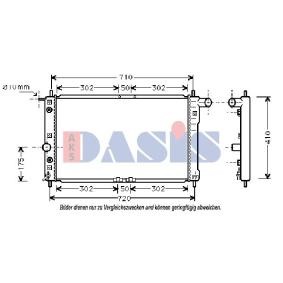 Acquista Radiatore motore da AKS DASIS 510011N a buon mercato per soli 70,43 €